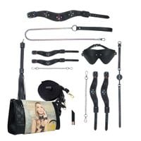 zestaw bdsm venice collection z torbą ouch! czarny