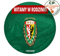 Opłatek na tort WKS Śląsk Wrocław