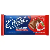 WEDEL CZEKOLADA 100G TRUSKAWKOWA