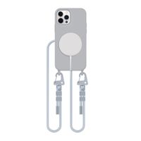 Etui Tech-Protect Magnecklace ze Smyczą DO iPhone 12 12 Pro Szary