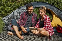 MATERAC TURYSTYCZNY TREKKINGOWY DMUCHANY MATA BIWAKOWA 190cm + POKROWIEC