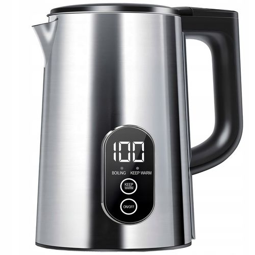 CZAJNIK ELEKTRYCZNY BEZPRZEWODOWY DOTYKOWY 1800W REGULACJA TEMPERATURY 1,8L na Arena.pl