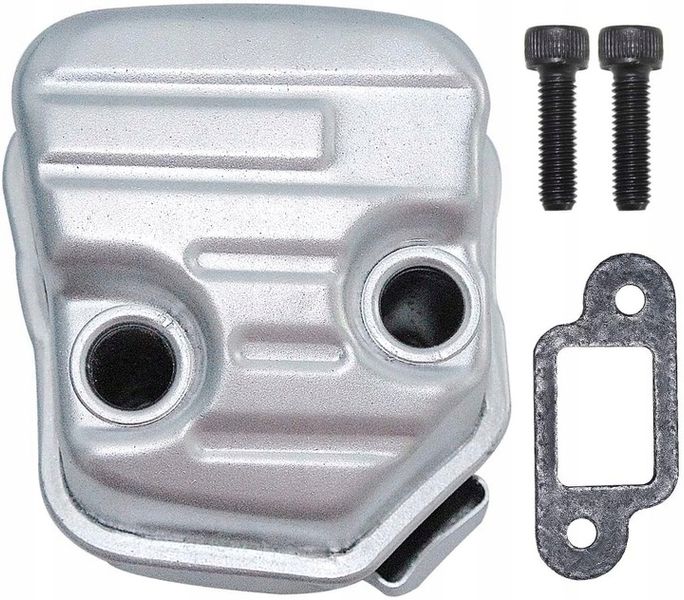 TŁUMIK KPL ŚRUBY USZCZELKA STIHL MS171 MS181 MS211 zdjęcie 1