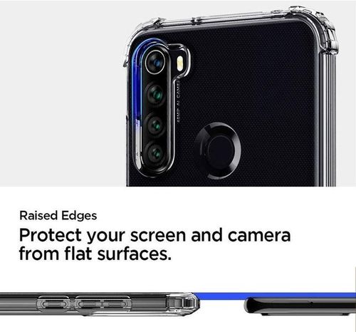 Etui Spigen Crystal Shell do Xiaomi Redmi Note 8 Crystal Clear na Arena.pl