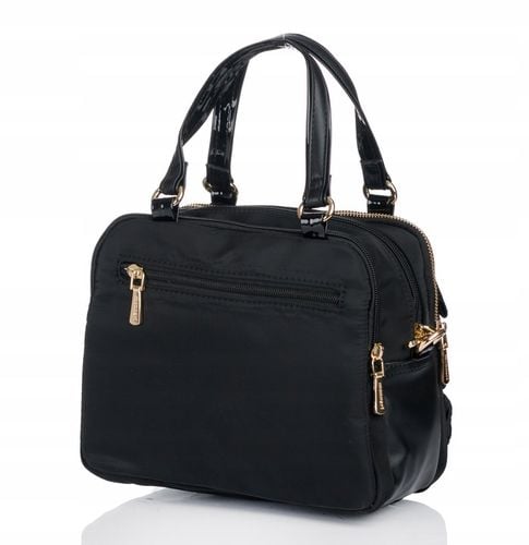 TOREBKA LISTONOSZKA MONNARI PIKOWANA SPORTOWA POJEMNA 3 KOMOROWA Czarny na Arena.pl