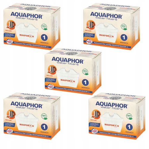 Filtr do dzbanka Aquaphor Maxfor+ H (do twardej wody), 5 szt. na Arena.pl