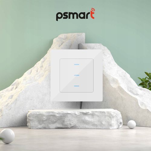 Przełącznik Włącznik 3 obwód ZigBee TUYA Przycisk PSMART Biały Szkło na Arena.pl