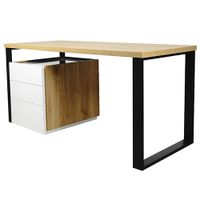 Biurko Neptun kontenerek Castello 160x68 MebleKreator