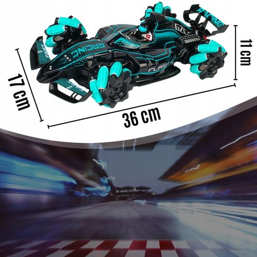 ZDALNIE STEROWANY DUŻY SAMOCHÓD DRIFT CAR AUTO STEROWANE GESTAMI RĘKI PILOT na Arena.pl