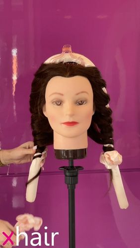 Wałek do kręcenia włosów Opaska do loków Lokówka na noc SATYNOWY PAPILOTY na Arena.pl