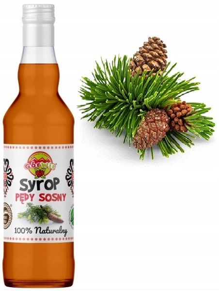 SYROP Z PĘDÓW SOSNY GÓRWIT 100% Naturalny 500 ml zdjęcie 1