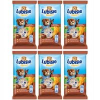 Lubisie Ciastko biszkoptowe z nadzieniem czekoladowym 30 g x 6 sztuk