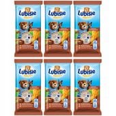 Lubisie Ciastko biszkoptowe z nadzieniem czekoladowym 30 g x 6 sztuk