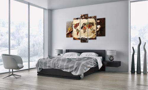 Obraz Na Płótnie - Mapa Przyprawy  - 150X100 Cm - Ea150X100-2832 na Arena.pl