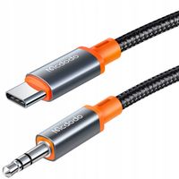 mcdodo kabel usb c aux adapter przejściówka mini jack 3,5 do samsung