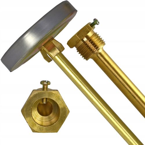 TERMOMETR Bimetaliczny DO WĘDZARNI Z OSŁONĄ 20CM na Arena.pl