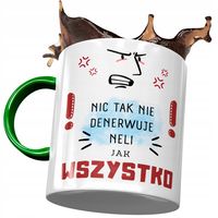 Kubek Zielony Dla Neli Żony Koleżanki Prezent Z Nadrukiem Ze Zdjęciem