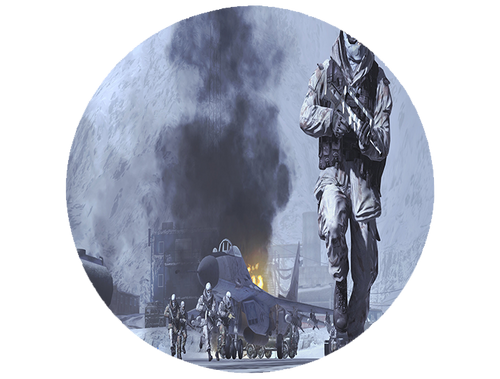 Opłatek na tort Call of Duty na Arena.pl