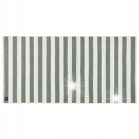 RĘCZNIK KĄPIELOWY BAWEŁNIANY ZIELONY 70 X 140 CM FROTTE STRIPED