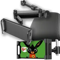 Uchwyt na tablet do auta na zagłówek teleskopowy telefon 360° uniwersalny