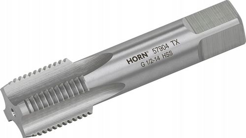 GWINTOWNIK RUROWY 1/2'' - 14 GWINT CALOWY HSS DIN5157 WALCOWY + NARZYNKA na Arena.pl