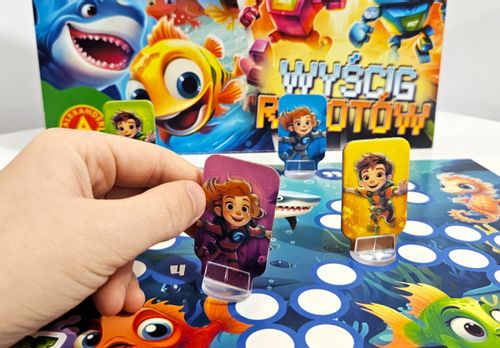 Gra Szybka Rybka+ Wyscig Robotów na Arena.pl