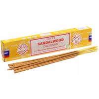 INDYJSKIE KADZIDEŁKA SATYA DRZEWO SANDAŁOWE SANDALWOOD 15 G