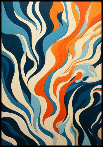 Plakat 70x100cm Oceaniczne Fale na Arena.pl