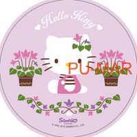 Opłatek na tort HELLO KITTY Kot Kotek Postać Tekst Gratis