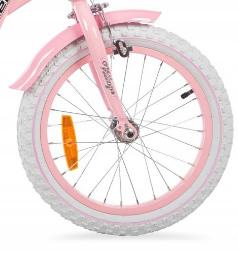 Rower dla dziewczynki Mexller 16" Village Rowerek dziecięcy + prowadnik na Arena.pl