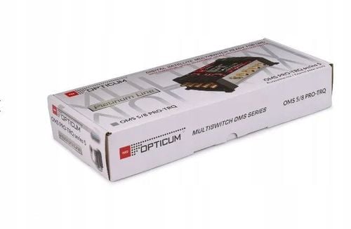 Multiswitch Opticum OMS 5/8 PRO-TRQ do 8 tunerów na Arena.pl