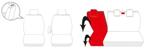 Citroen Nemo od 2006 Pokrowce dopasowane na miarę na Arena.pl