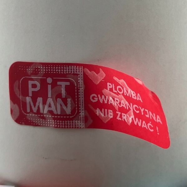 Plomba void czerwona zero transfer 20*10 mm 500 szt zdjęcie 3