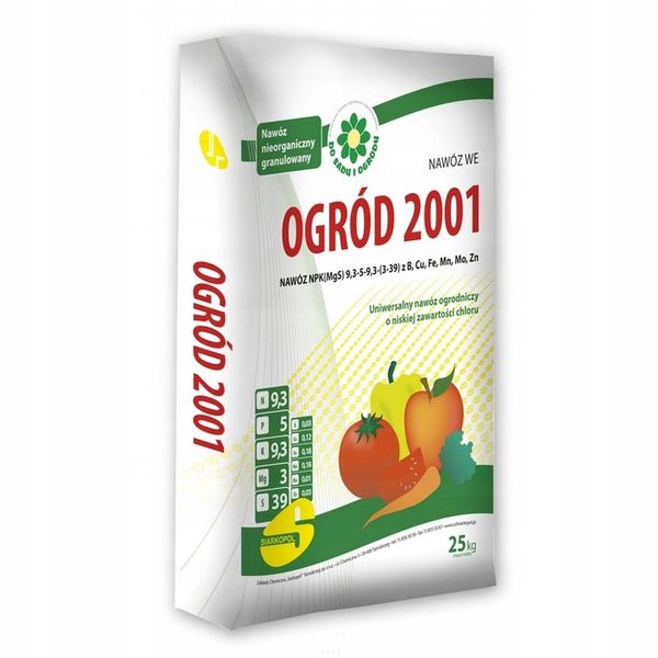 OGRÓD 2001 Uniwersalny 25kg zdjęcie 1