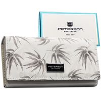 portfel damski skóra+pu ptn px22-1-npk-4542 white