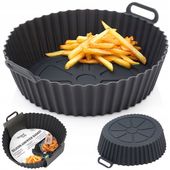 Wkład SILIKONOWY do frytkownicy AIR FRYER beztłuszczowej forma do pieczenia