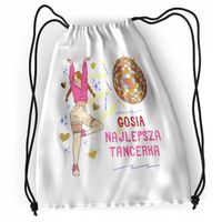 Plecak Sportowy Szkolny Dla Gosi Córki Dziecka Z Nadrukiem Ze Zdjęciem