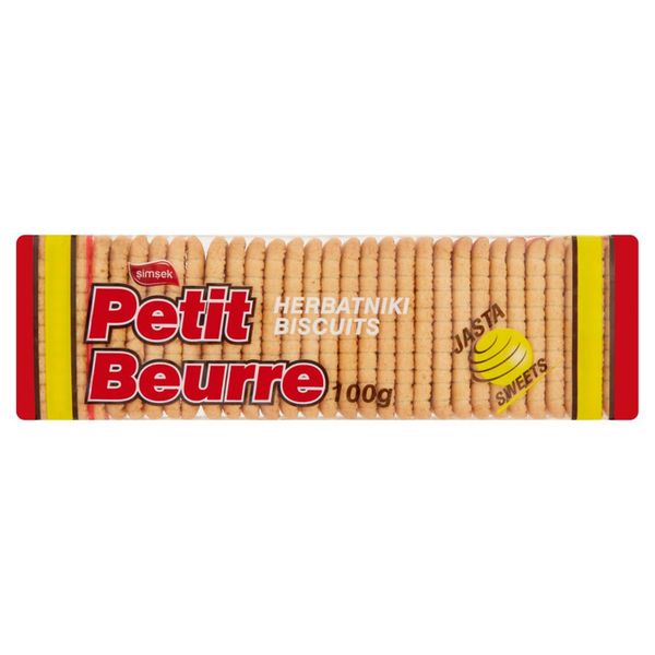 Jasta Sweets Herbatniki Petit Beurre 100 g zdjęcie 1