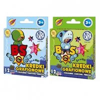 KREDKI Z GLINKI KAOLINOWEJ 12SZT ASTRA