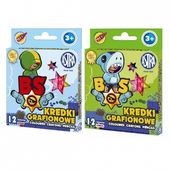 KREDKI Z GLINKI KAOLINOWEJ 12SZT ASTRA
