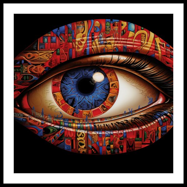 Plakat 70x70cm W Oku Obserwatora zdjęcie 3