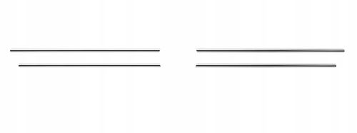 OPEL ASTRA H MK V Listwy CHROM GRILL atrapa Tuning na Arena.pl