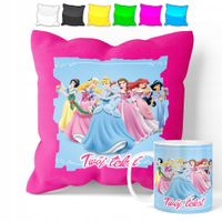 ZESTAW: KUBEK + POSZEWKA - KSIĘŻNICZKI - PREZENT WIELE WZORÓW + IMIĘ