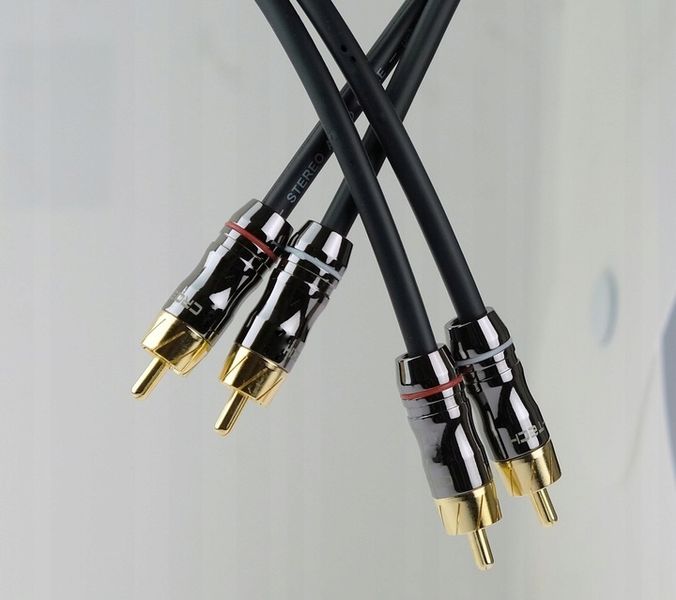 Kabel audio cinch Klotz 2RCA 2xRCA przewód - 1m zdjęcie 9