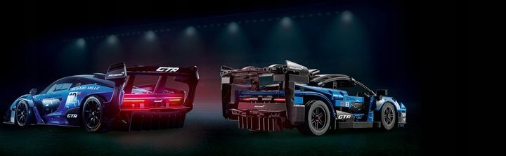 KLOCKI LEGO TECHNIC MCLAREN SENNA GTR SAMOCHÓD AUTO PREZENT zdjęcie 3