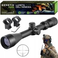 LUNETA CELOWNICZA 3-9X40 CELOWNIK DO WIATRÓWKI ZOOM MIL-DOT WYSOKI