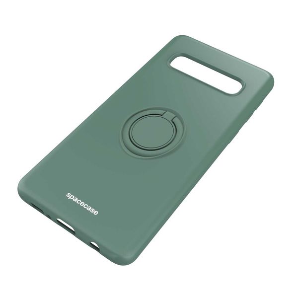 Spacecase Silicone Ring Galaxy S10 Dark Green zdjęcie 4
