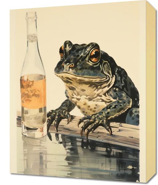 Obraz 40x50cm Refleksje Błotniaka zdjęcie 1