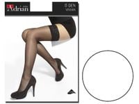 Pończochy samonośne 15 den Vivian Adrian 1-2 Bianco