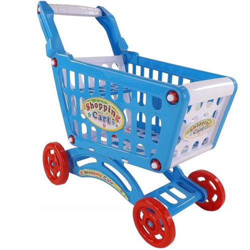 Duży wózek koszyk na zakupy akcesoria 28el. 10N na Arena.pl